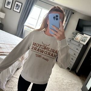 Arlington Hardware Cream Sweatshirt